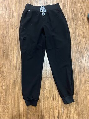 Women’s Black Jogger Pants with Drawstring Waist

Size: M